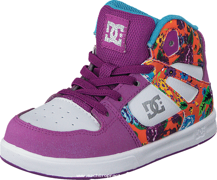 Dc Shoes Dc Tod Rebound Se Ul Shoe Purple Rain 55060-00 - Shoe (705x585), Png Download