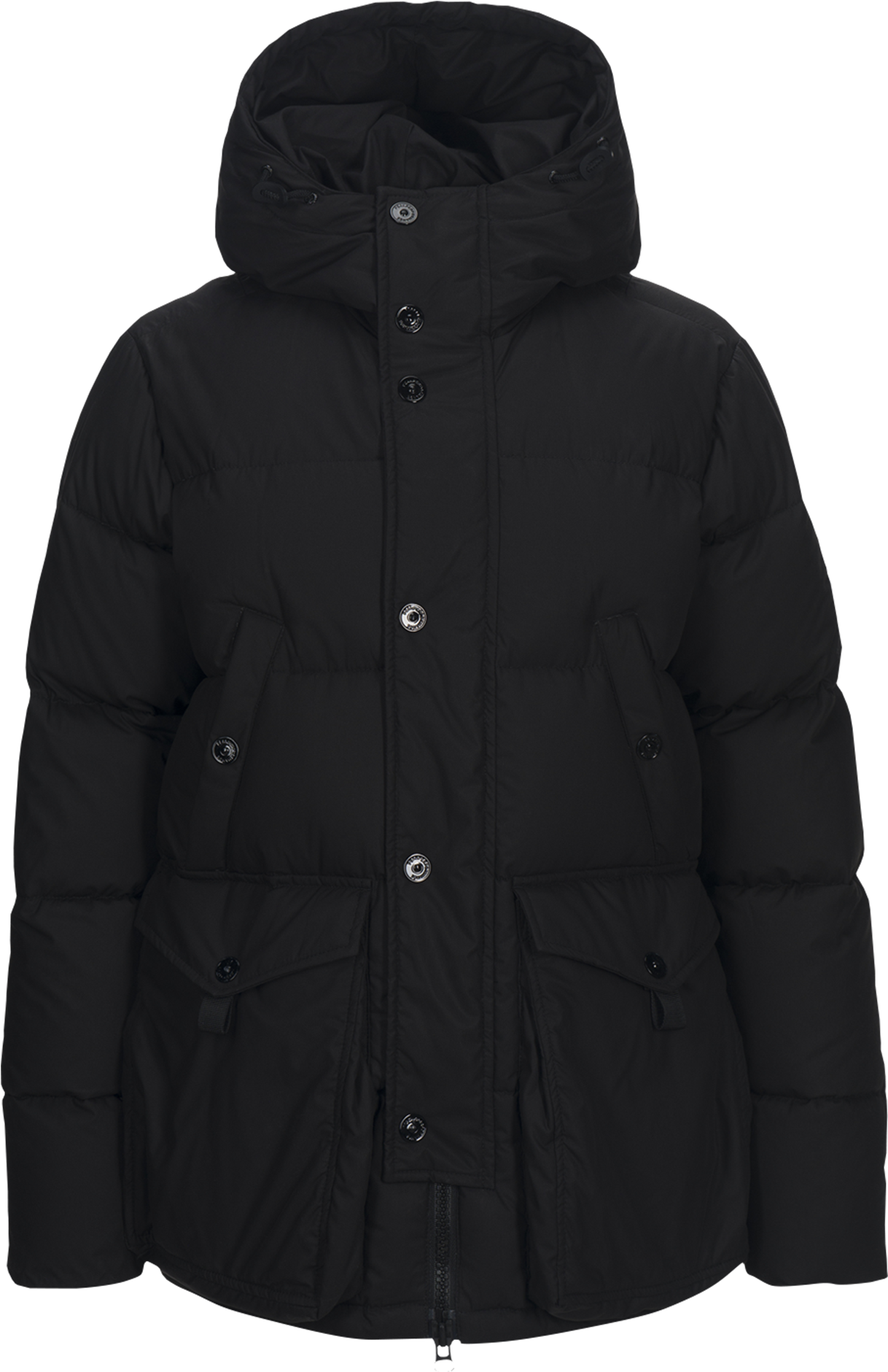 Men's X2 Water Repellent Down Parka Black - Jacket (1500x2000), Png Download