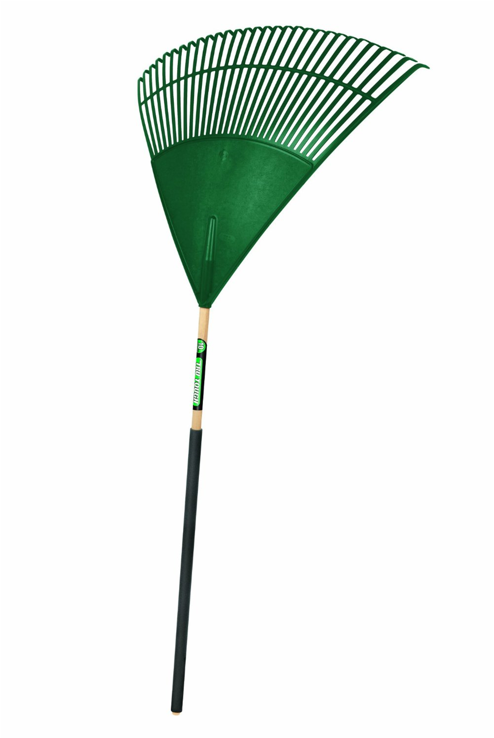 Truper Tru Tough 30" Plastic Leaf Rake W/ 48" Handle - Net (1474x1499), Png Download