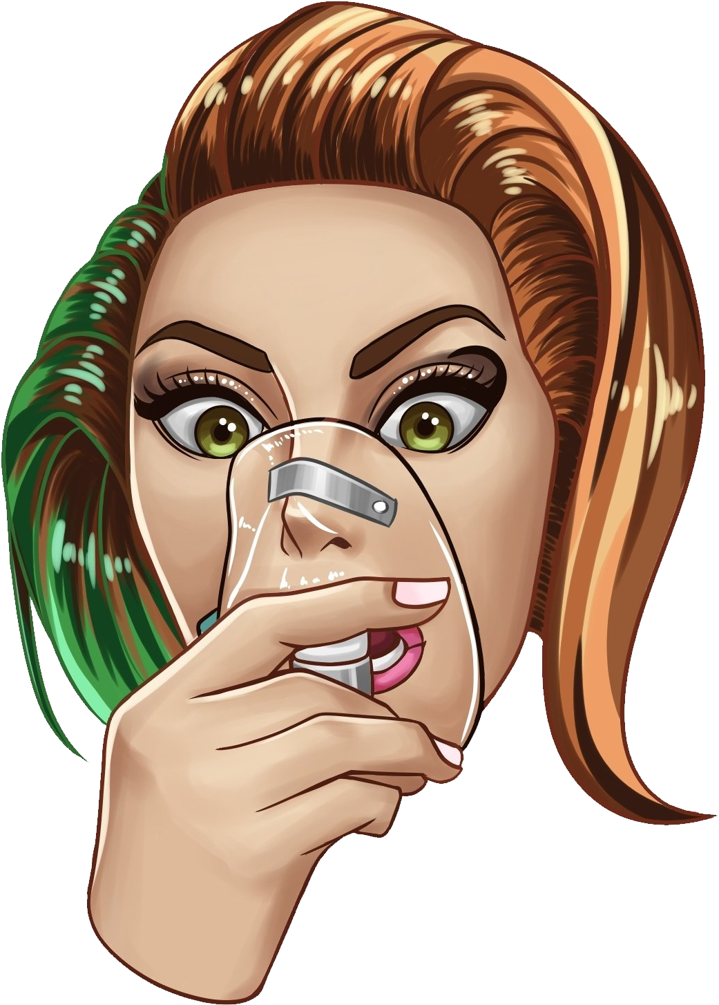 Shook - Lady Gaga (1586x1668), Png Download