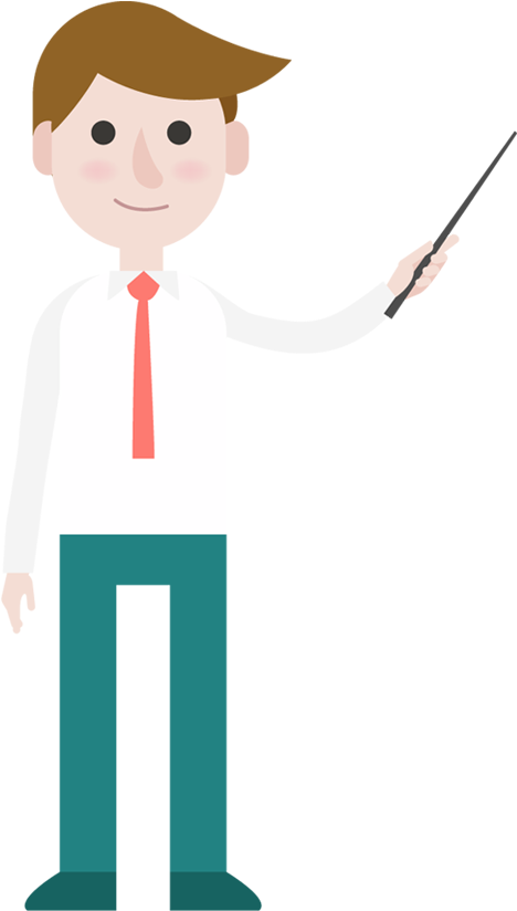 Png Businessman Clipart Bussiness - Man (500x860), Png Download