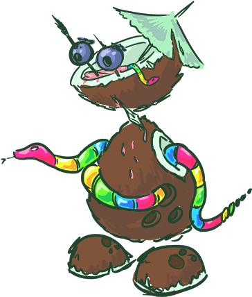Luau Lepunch By Magicmusic - Papa Louie 3 Luau Lepunch (450x450), Png Download