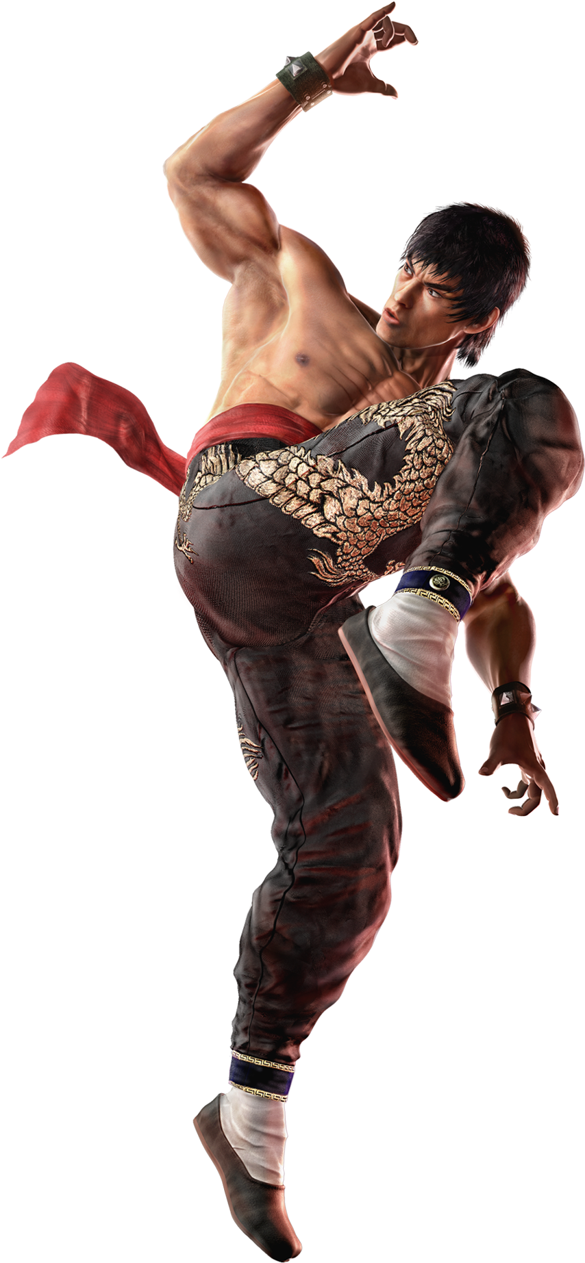 The Bruce Lee Game Character - Marshall Law Tekken 6 (342x640), Png Download