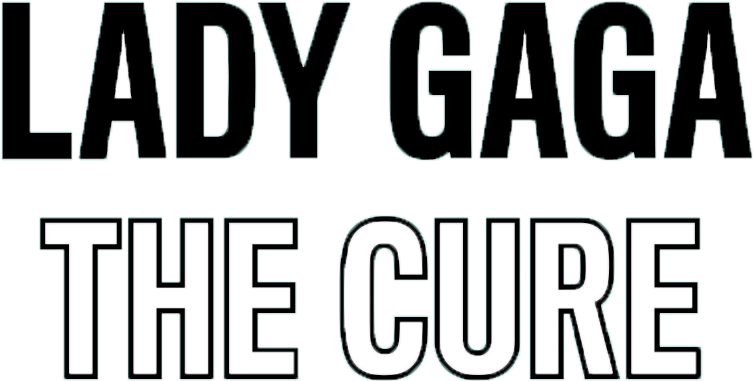 The Cure Logo - Lady Gaga The Cure Png (812x390), Png Download