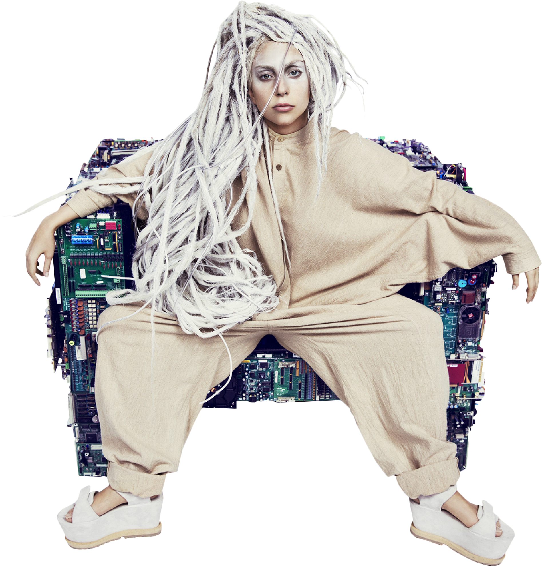 Lady Gaga Transparent Png - Lady Gaga Artpop Png (2000x2000), Png Download