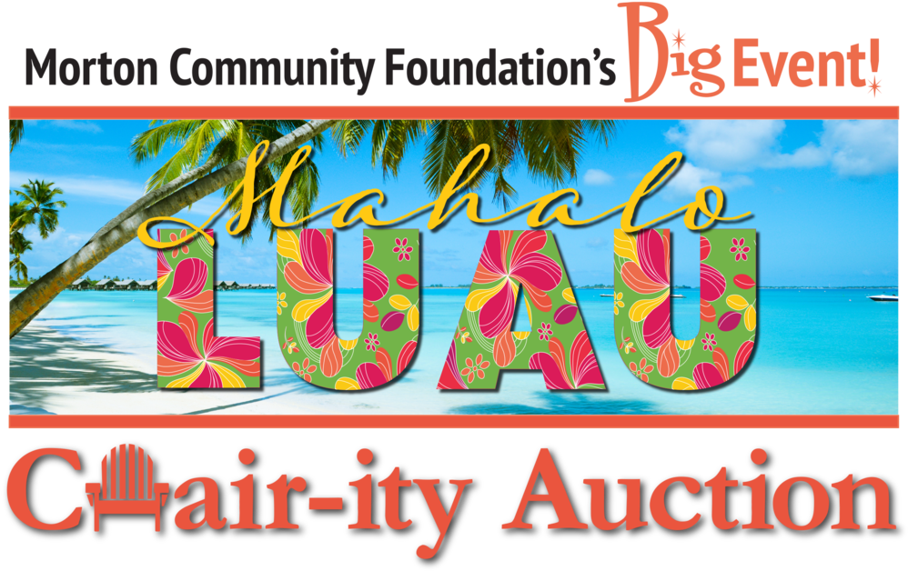 Big Event Mahala Luau 2018 Logo Option 2 - Morton Community Foundation (1000x638), Png Download