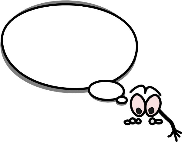 Speech Bubble With Person Pointing Down Svg Clip Arts (600x470), Png Download