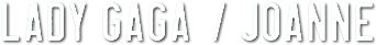 Lady Gaga's New Album Joanne - Peñafiel (400x400), Png Download