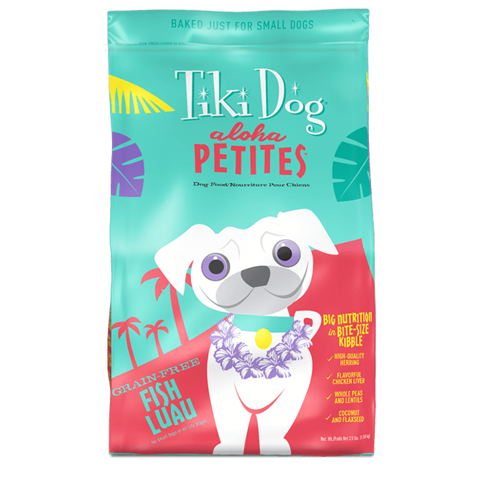Tiki Dog Aloha Petite Fish Luau - Tiki Dog Aloha Petites (700x700), Png Download