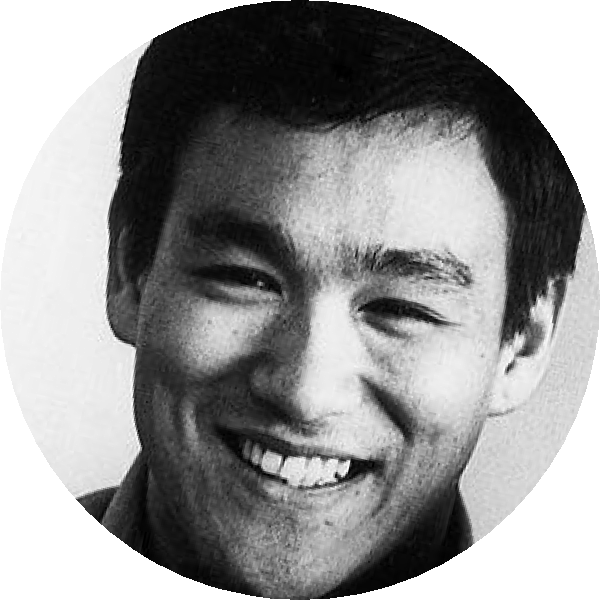 Brucelee - Monochrome (600x600), Png Download