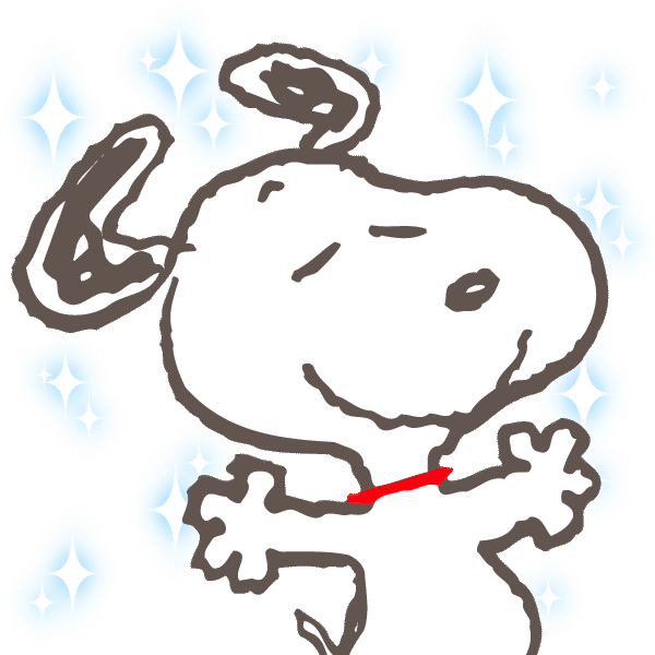 Snoopy - Snoopy Black And White (600x600), Png Download