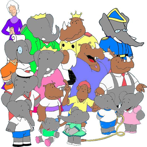 Madame Babar Rataxes Cornelius Pompadour Celeste Lady - Babar Cornelius (630x630), Png Download