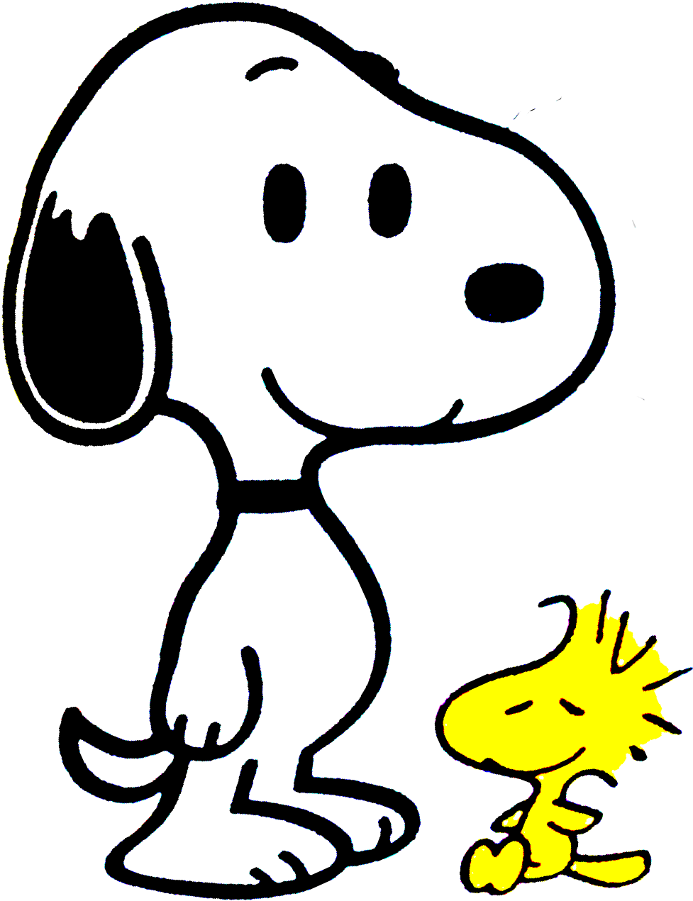 Snoopy And Woodstock - Snoopy And Woodstock Png (1030x1388), Png Download