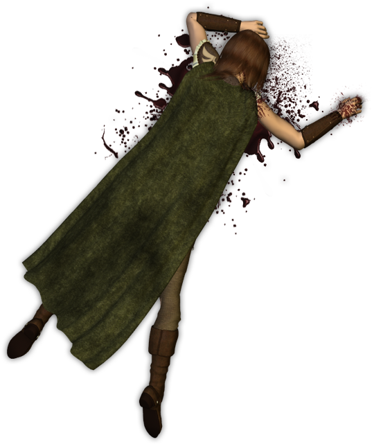 Dead Bodies - - Dead Body Token (553x665), Png Download