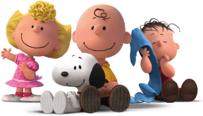 Snoopy Charlie Brown And Friends - Snoopy E Charlie Brown Peanuts Png (400x400), Png Download