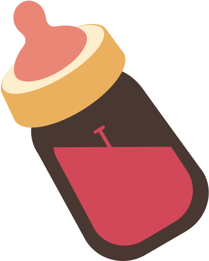 Baby Bottle - - Baby Bottle (533x533), Png Download