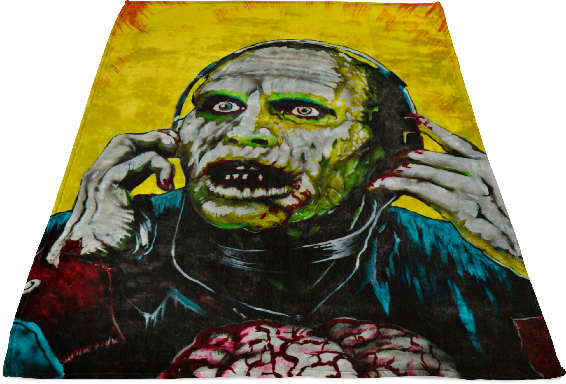 Bub From Day Of The Dead Fleece Blanket • Original - Blanket (2000x2000), Png Download
