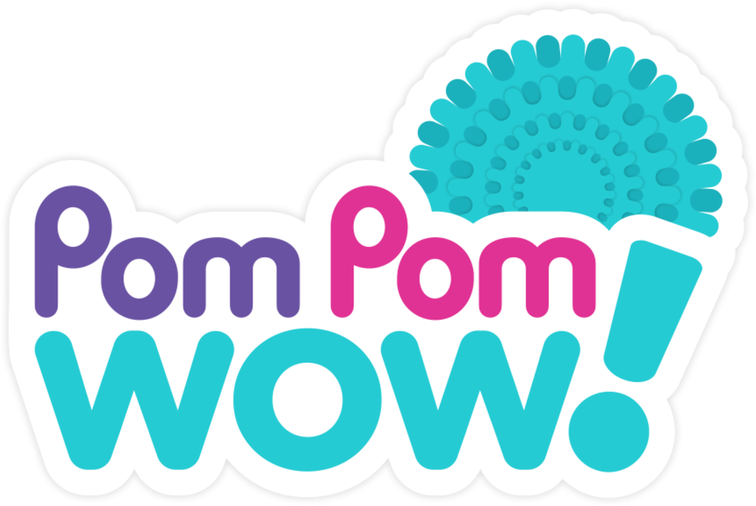 0 0pompomlogo - Pom Pom Wow! - Starter Pack (1200x790), Png Download