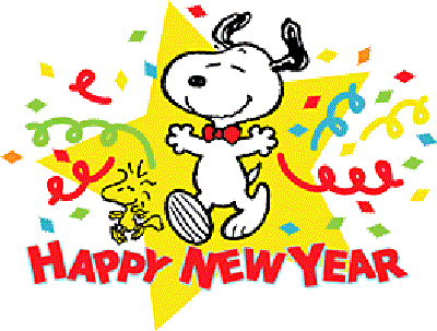 Snoopy New Year Clip Art Cliparts - Happy New Year 2017 Snoopy (400x303), Png Download