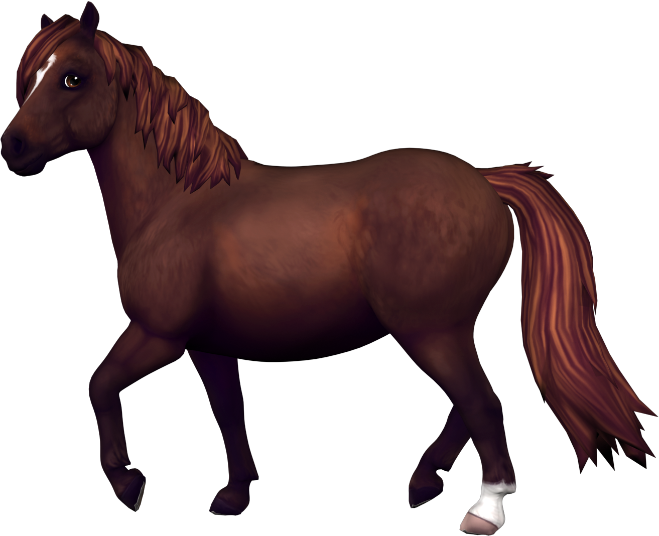 Fjord Horse - Sso New Jorvik Pony (1617x1434), Png Download
