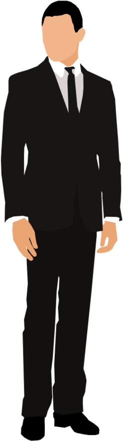 Men Transparent Pictures Free - Man Suit Png Illustration (824x970), Png Download