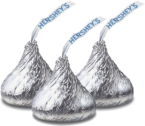Hershey’s Kisses Milk Chocolate - Hershey Kisses Transparent - Free