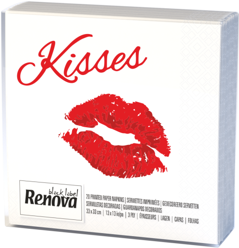 Renova Kisses - Lipstick (530x550), Png Download