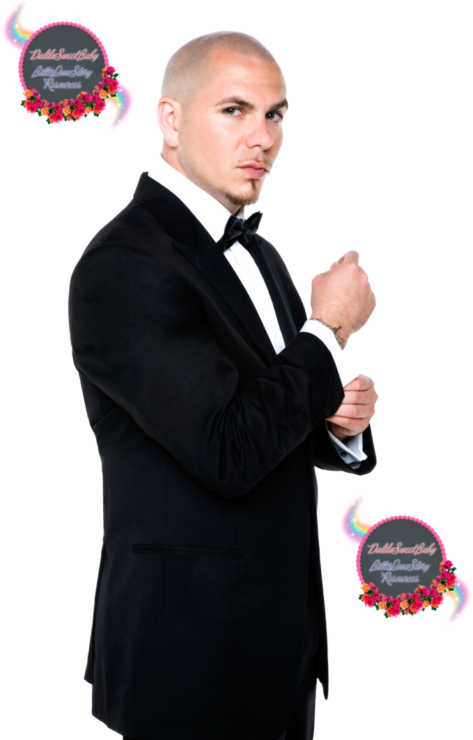 Png By Dalilasweetbaby On Deviantart - Pit Bull Mr World Wide (730x1095), Png Download