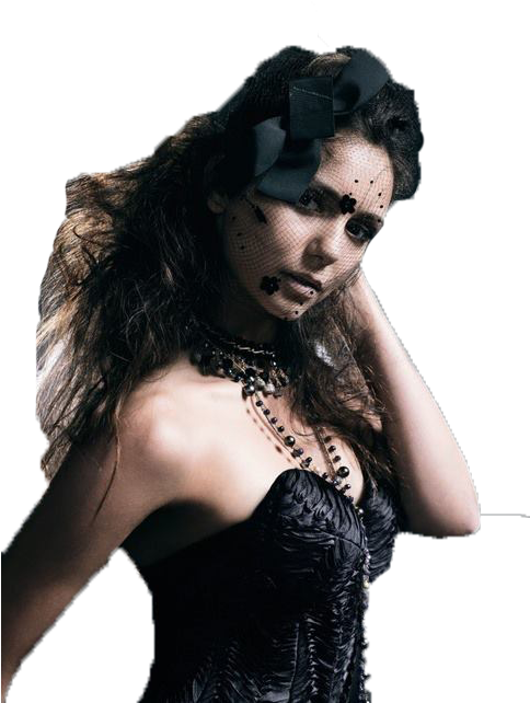 Nina Dobrev Png Transparent Images - Nina Dobrev Vampire Diaries Photo Shoot (483x668), Png Download
