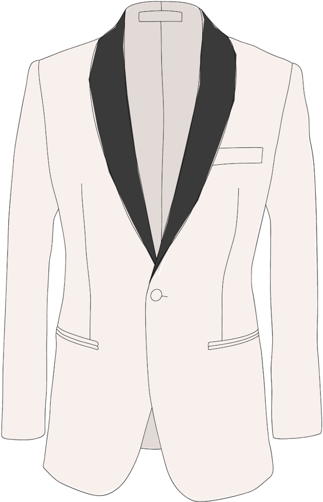 They Gel With Any Pocket And Button Arrangement But - Formal Wear (1000x1000), Png Download