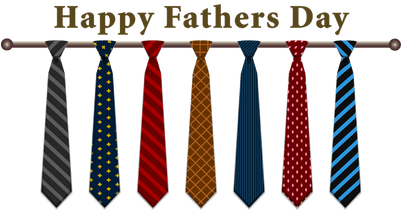 Happy Fathers Day Ties - Father's Day (400x400), Png Download