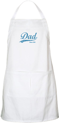 Personalized Dad Since Apron - Apron (460x460), Png Download