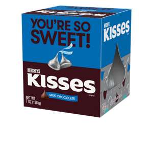 Giant Hershey's Kisses Chocolate 7 Oz - Hershey Chocolate Hershey Christmas Assorted Kisses (300x300), Png Download