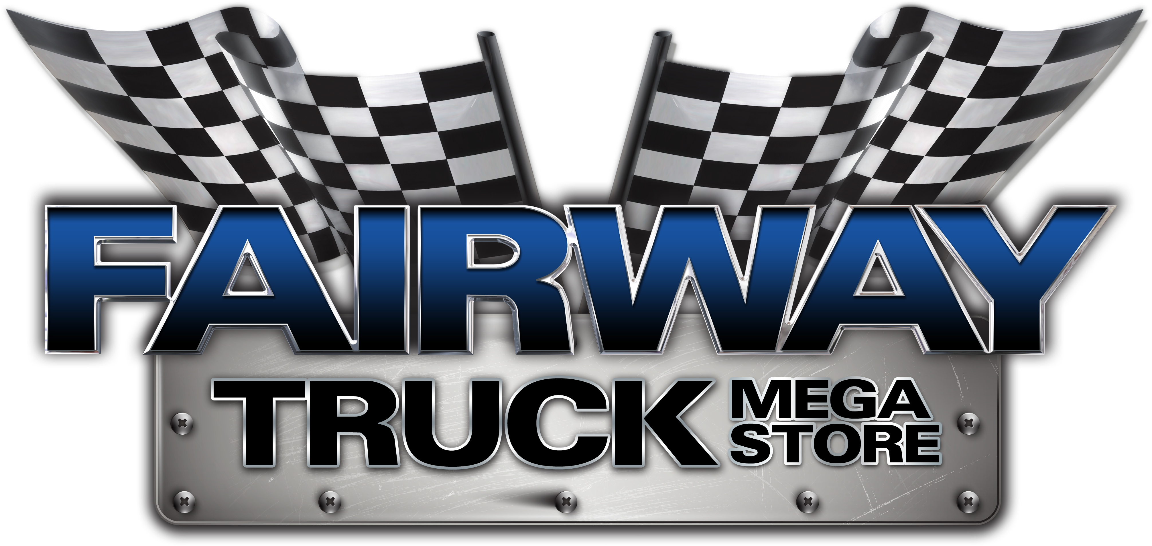 Fairway Chevrolet Truck Mega Store - Fairway Chevrolet (5148x2472), Png Download