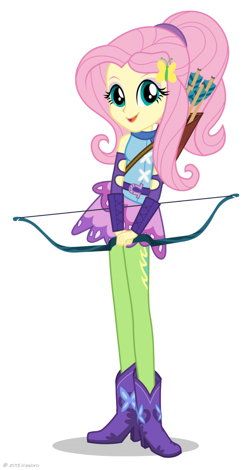 Friendship Games Fluttershy Sporty Style Artwork - Fluttershy Equestria Girl Friendship Games (817x1539), Png Download