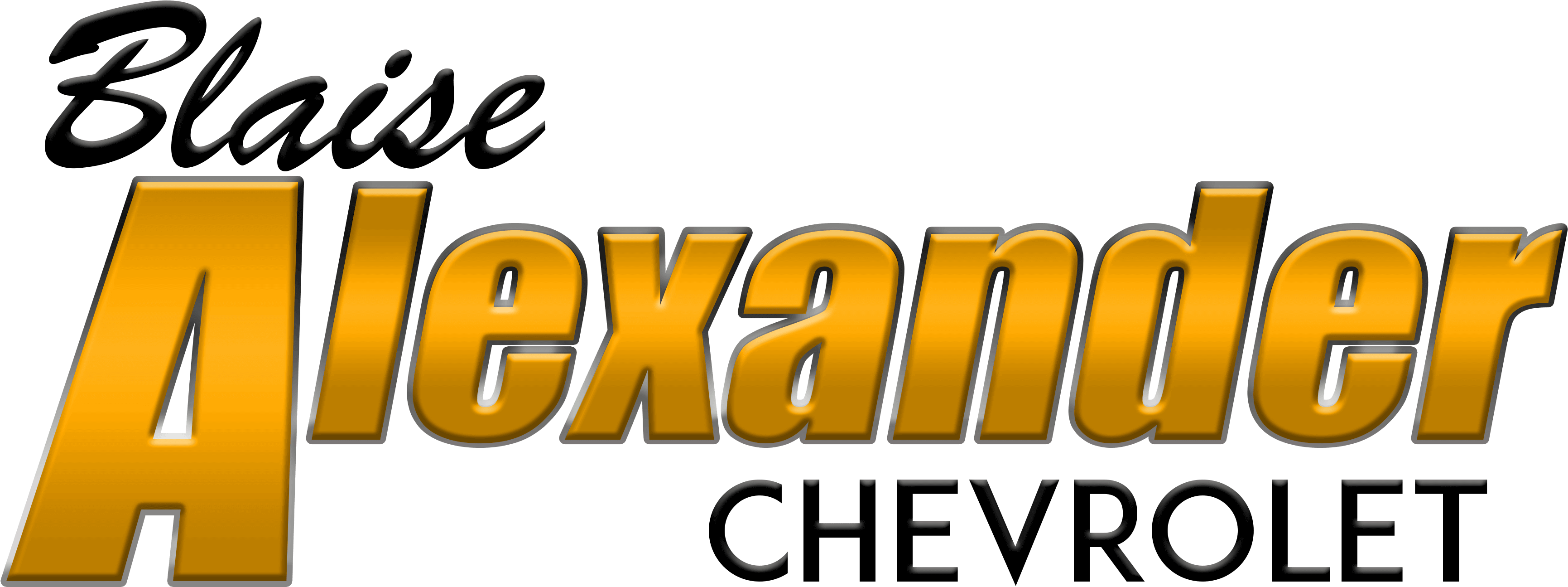 Blaise Alexander Chevrolet (3461x1800), Png Download