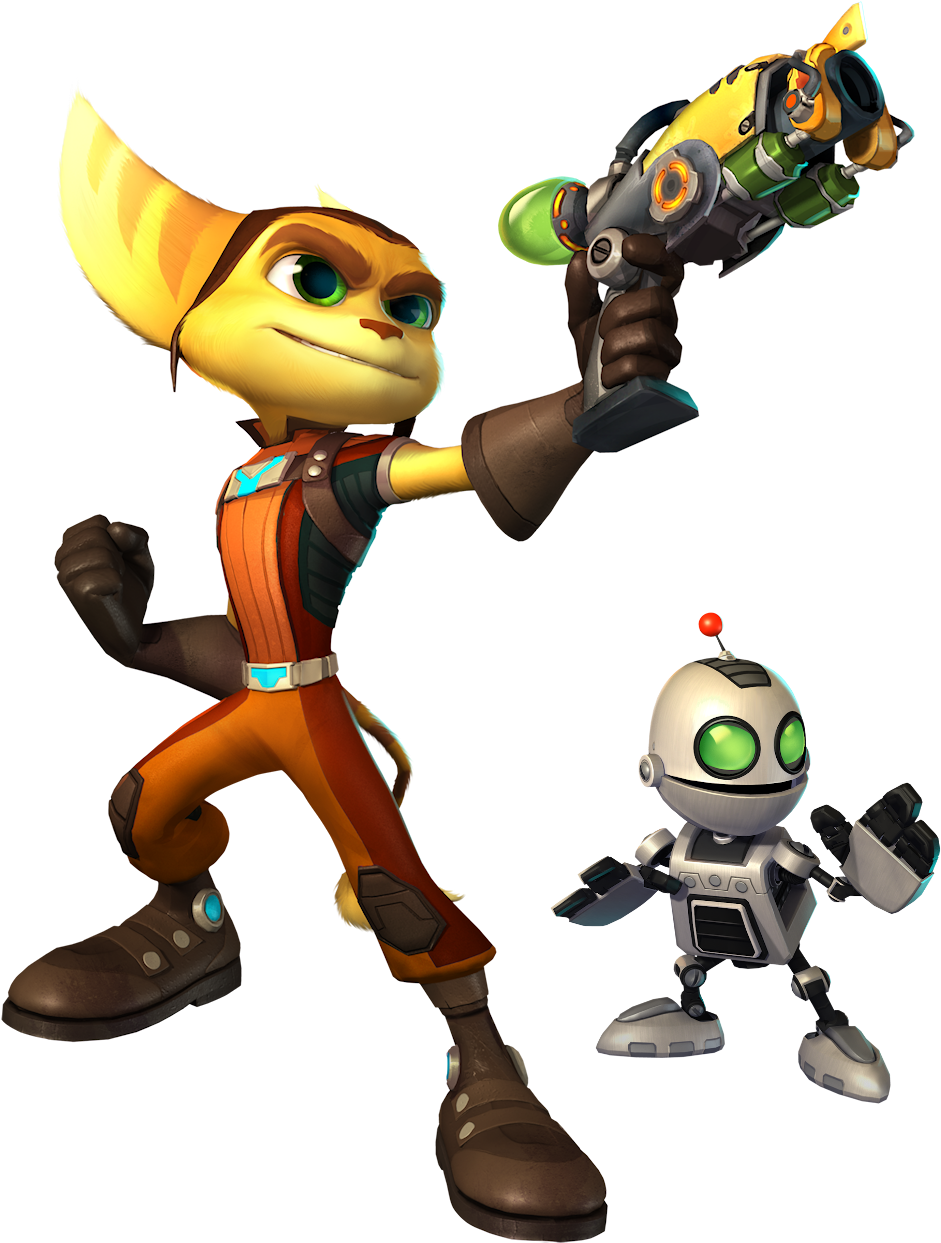 Ratchet And Clank (1350x1350), Png Download