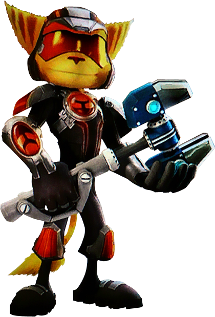 29, January 31, 2010 - Ratchet Et Clank A Crack In Time Armure (420x619), Png Download