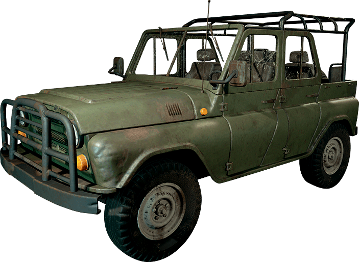 Pubg Car Png (703x514), Png Download