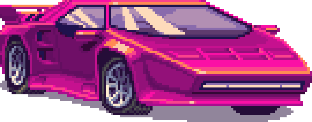Tensor V12 Purple Front - 80s Overdrive (1080x424), Png Download