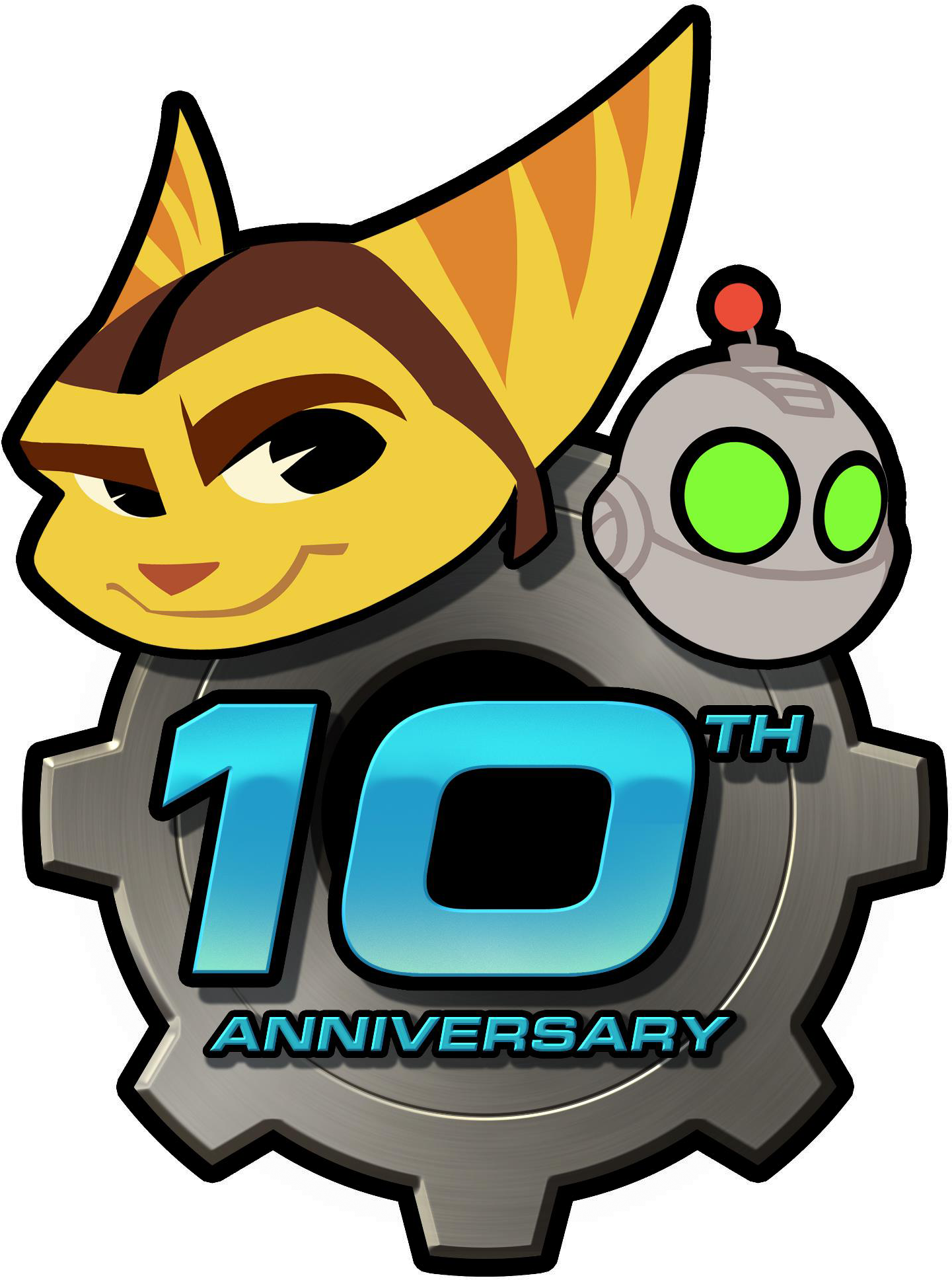 Among Those Great Surprises Comes The Ratchet & Clank - Ratchet And Clank Anniversary (1563x2048), Png Download