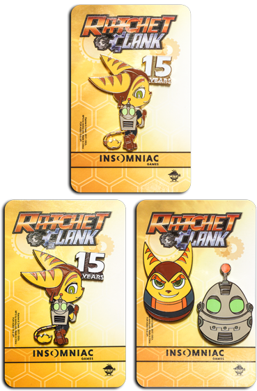 Limited Pin Set Bundle - Ratchet & Clank All 4 One [ps3 Game] (369x561), Png Download