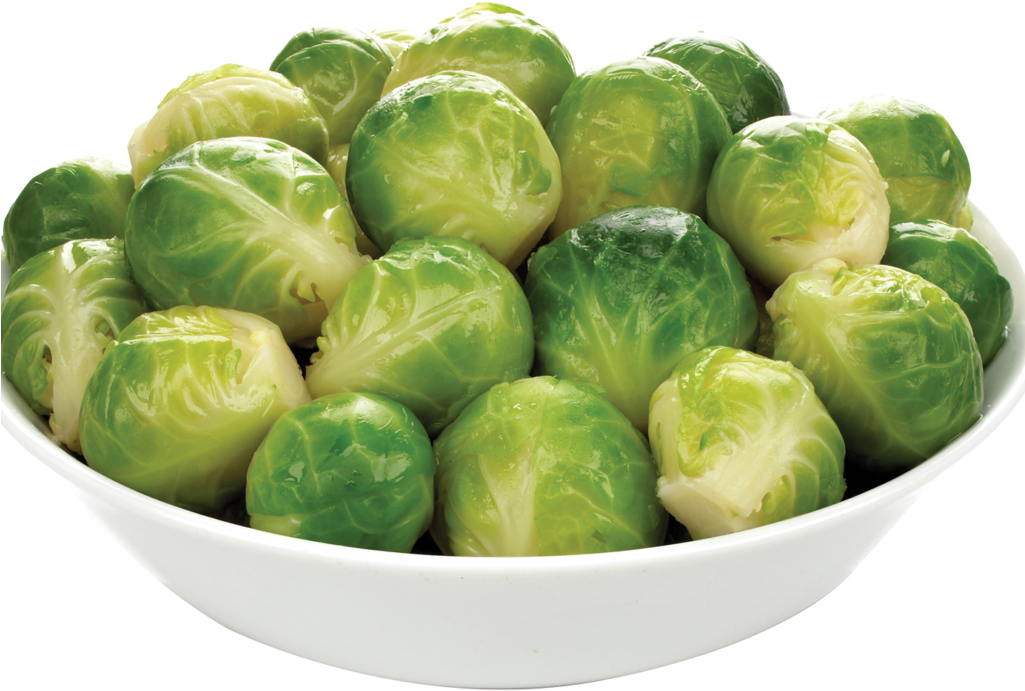 Brussel Sprouts In Bowl Png Image - Brussels Sprouts Png (1024x768), Png Download