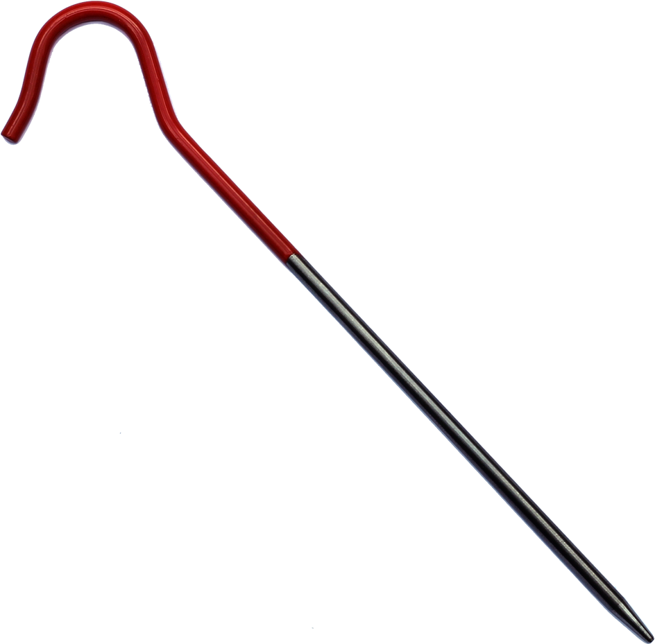 Vargo Titanium Tent Stake With Orange Head - Tent Stakes (1000x999), Png Download