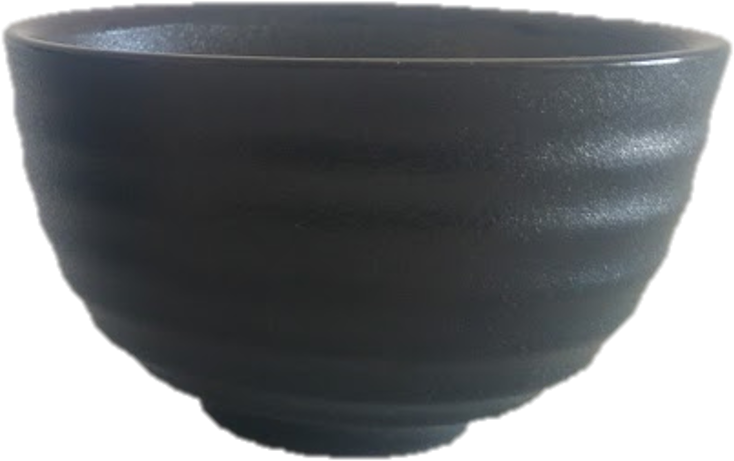 Matt Black Bowl - Bowl (880x590), Png Download