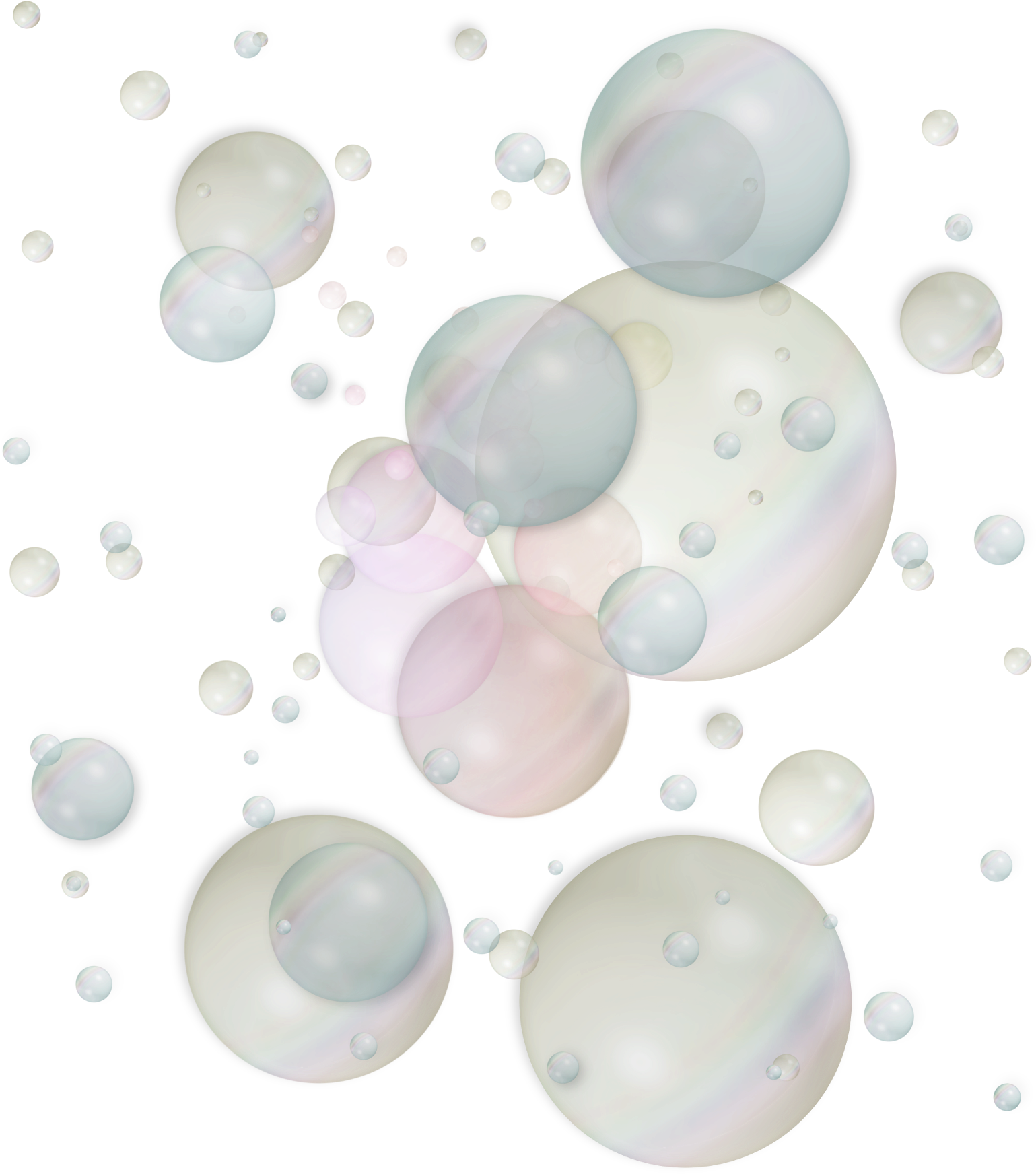 Bubbles Transparent Pn - Burbuja Png (1900x1900), Png Download