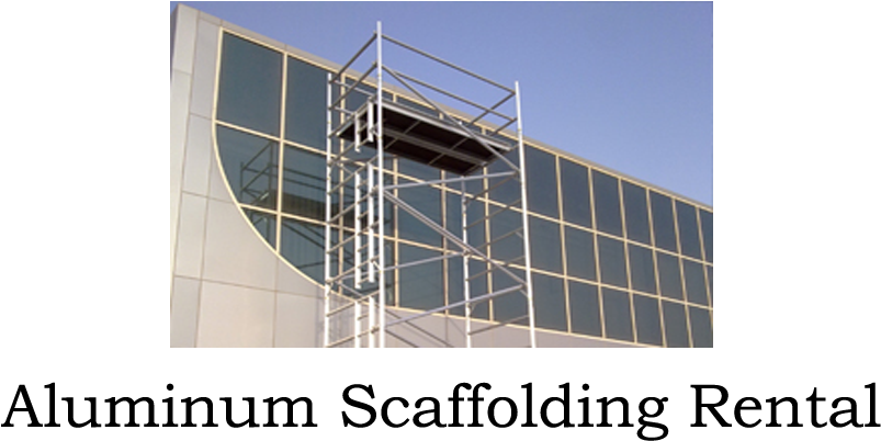 Aluminum Scaffolding Rental Services (828x414), Png Download