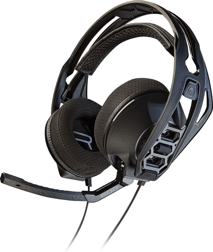 5mm Boom Mic Rig 500hx Xbox One 204805 03 Plantronics (817x967), Png Download