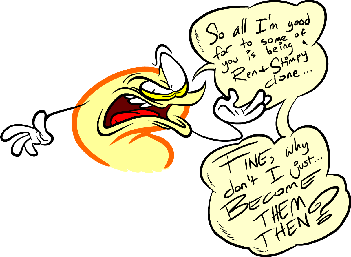 Stimpy Png (1212x887), Png Download
