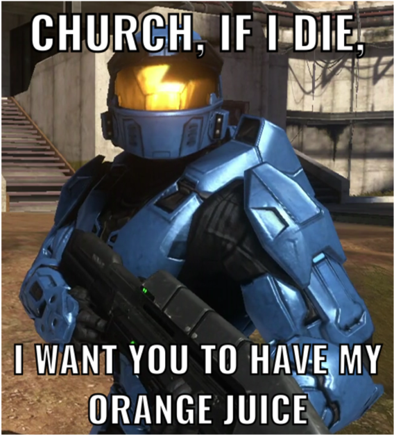 Church, If I Die Iwant You To Have My Orange Juice (680x709), Png Download